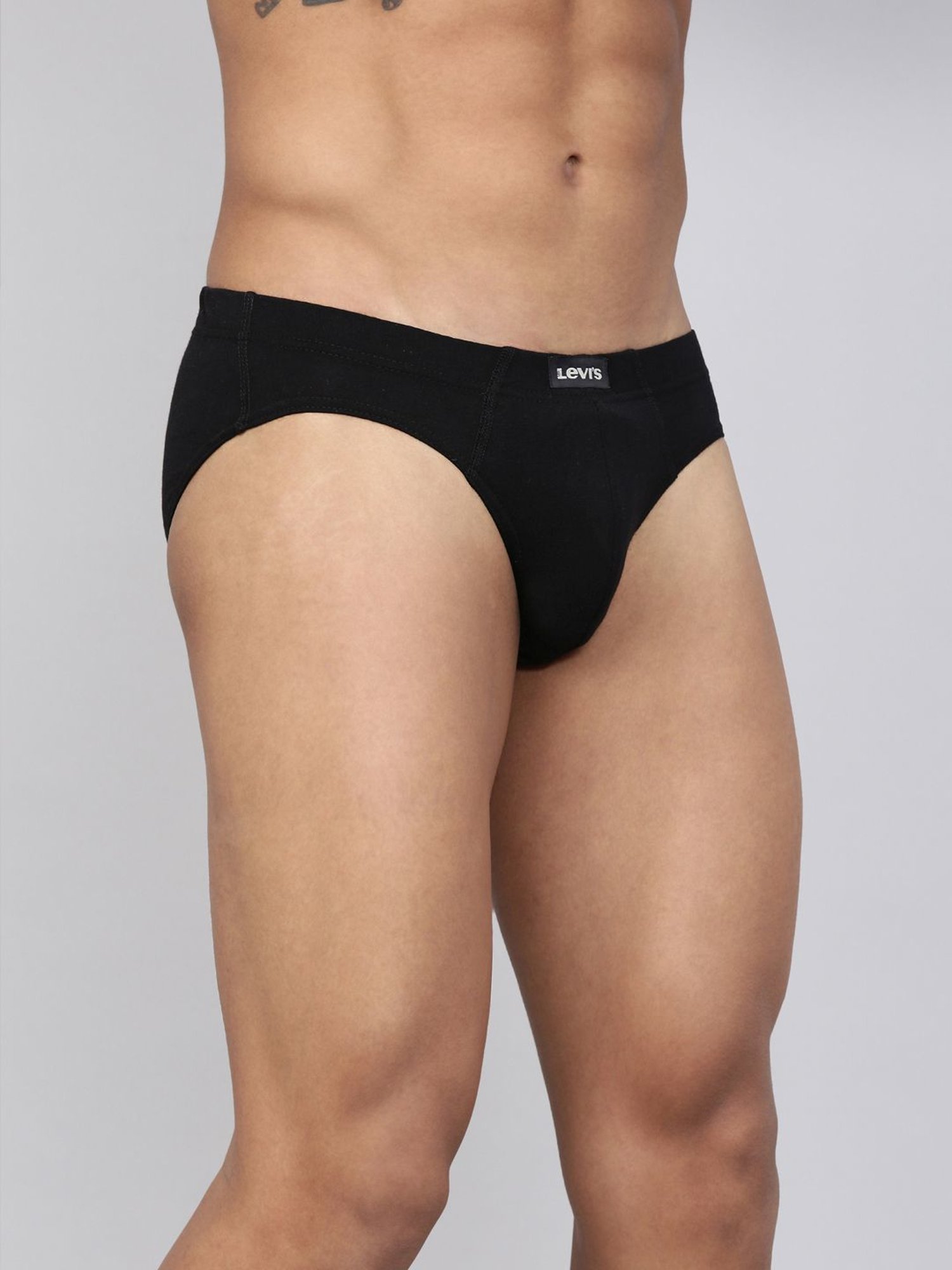 Levi's Multi Cotton Regular Fit Briefs - Pack Of 3