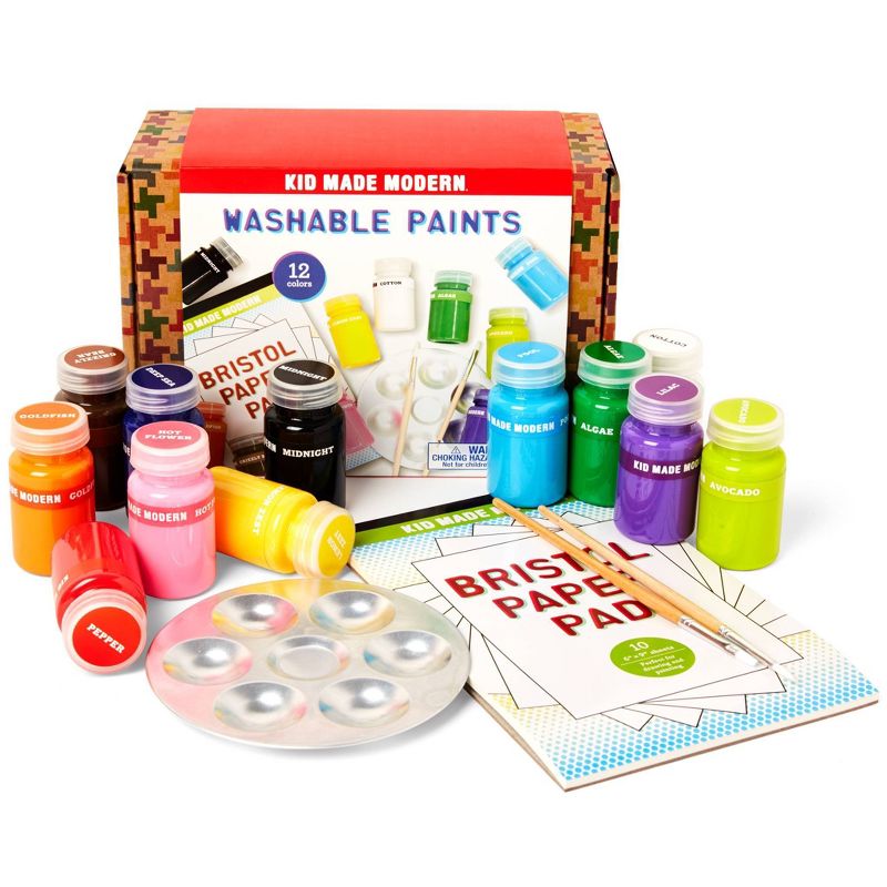 Kid Made Modern 12ct Washable Paint Set