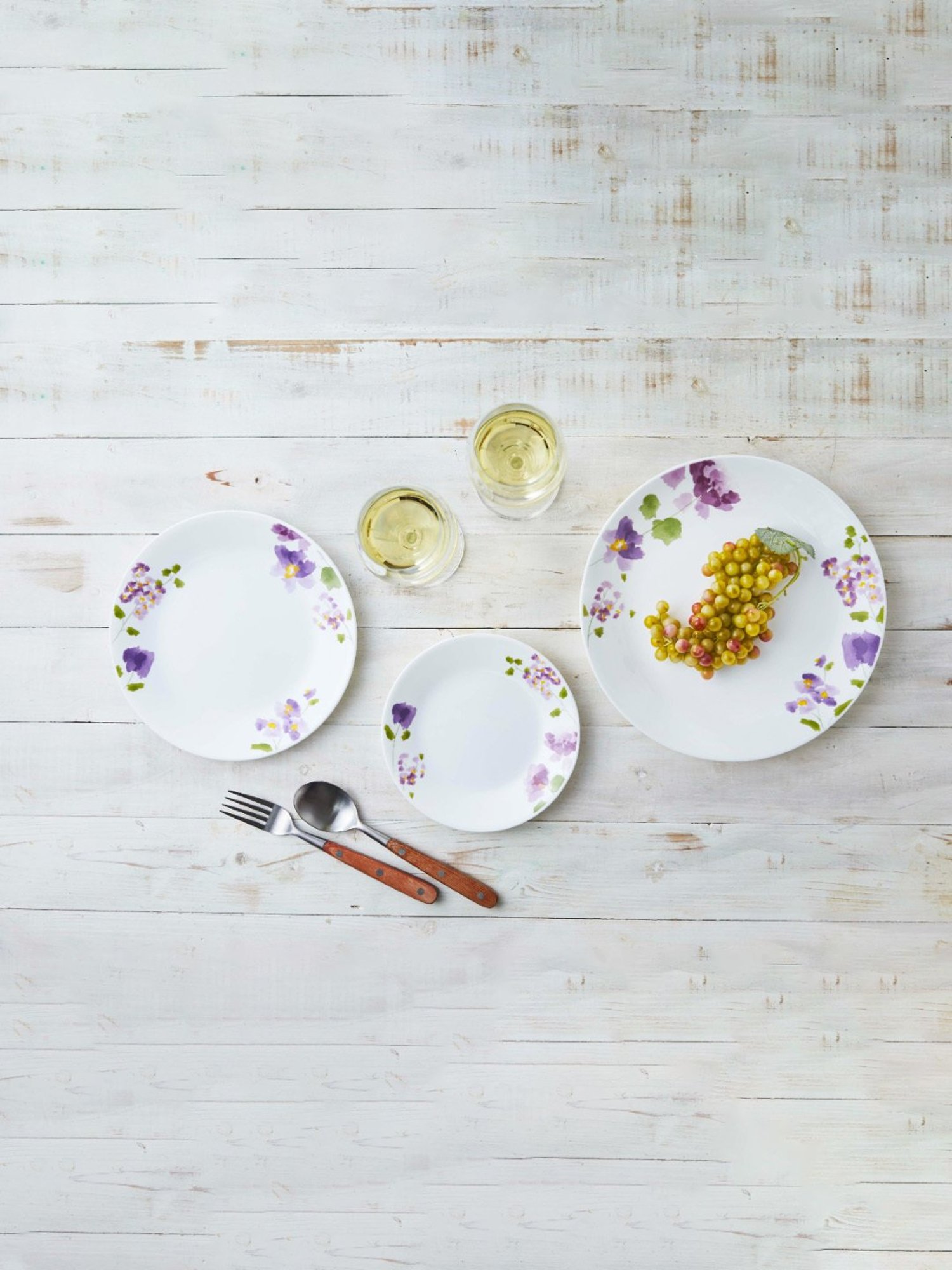 Corelle Asia Violet Mist 532ml Soup Bowl Pack of 3