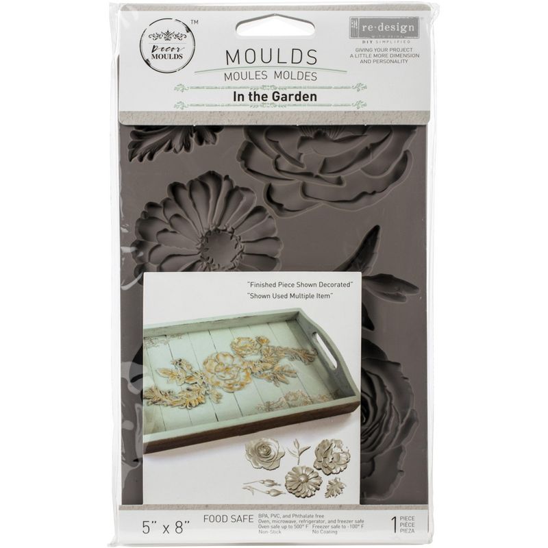 Prima Marketing Re-Design Mould 5"X8"X8mm-In The Garden