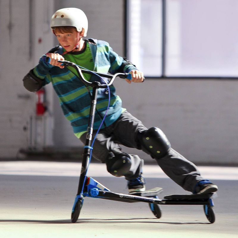 Y-Volution Y-Fliker C3 Carver Scooter - Blue