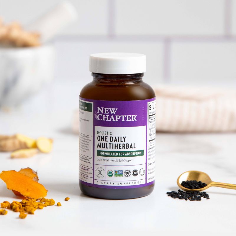 New Chapter Holistic One Daily Multiherbal Tablet - 30ct