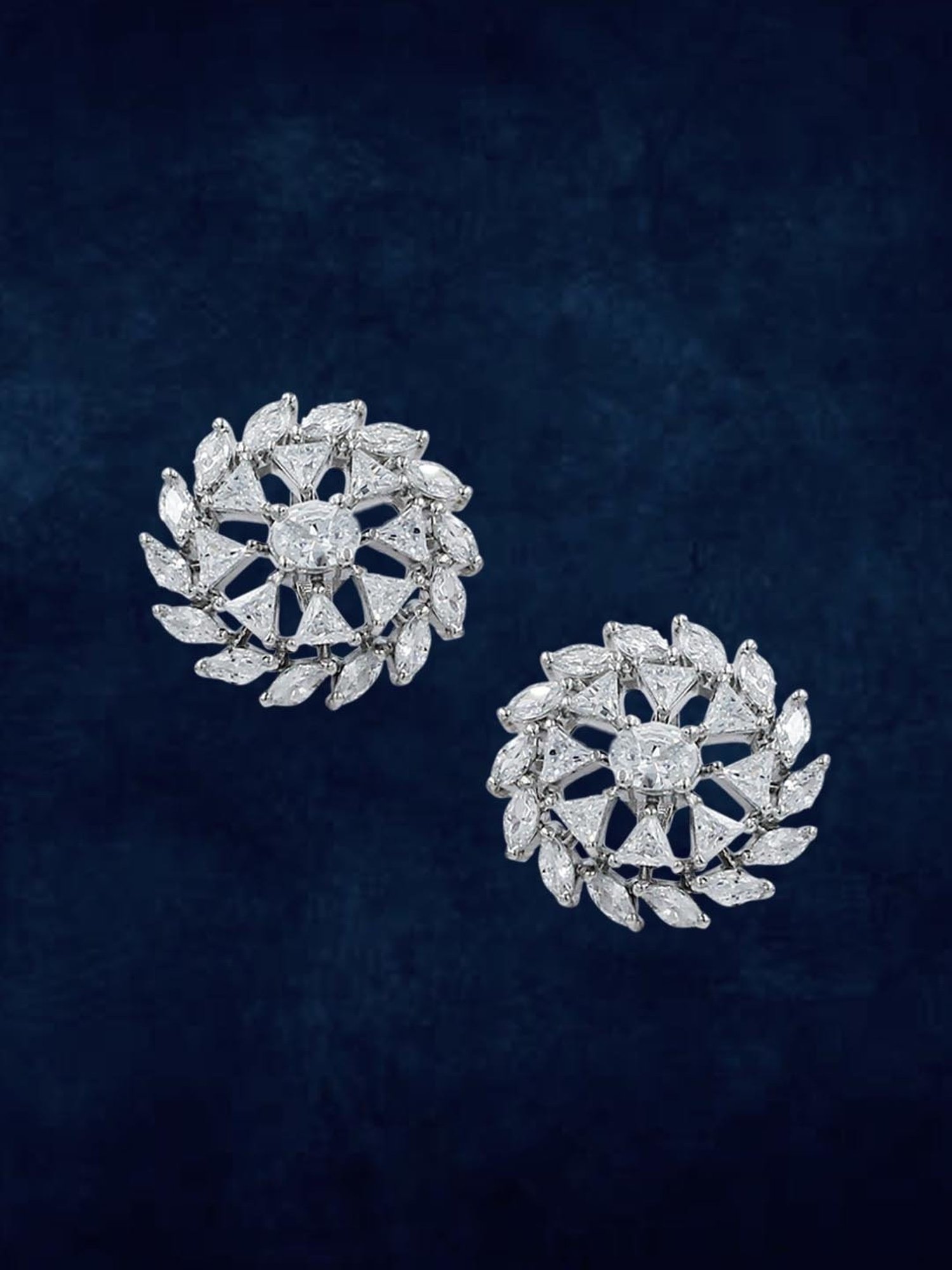 Taraash 92.5 Sterling Silver Earrings for Women