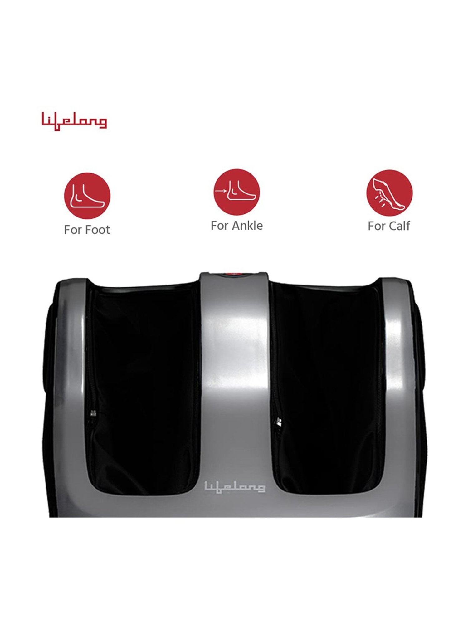 Lifelong LLM144 80W Foot and Calf Massager (Black)