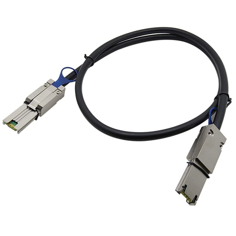 Mini SAS26P SFF8088 to SFF8088 1M External Cable Attached SCSI