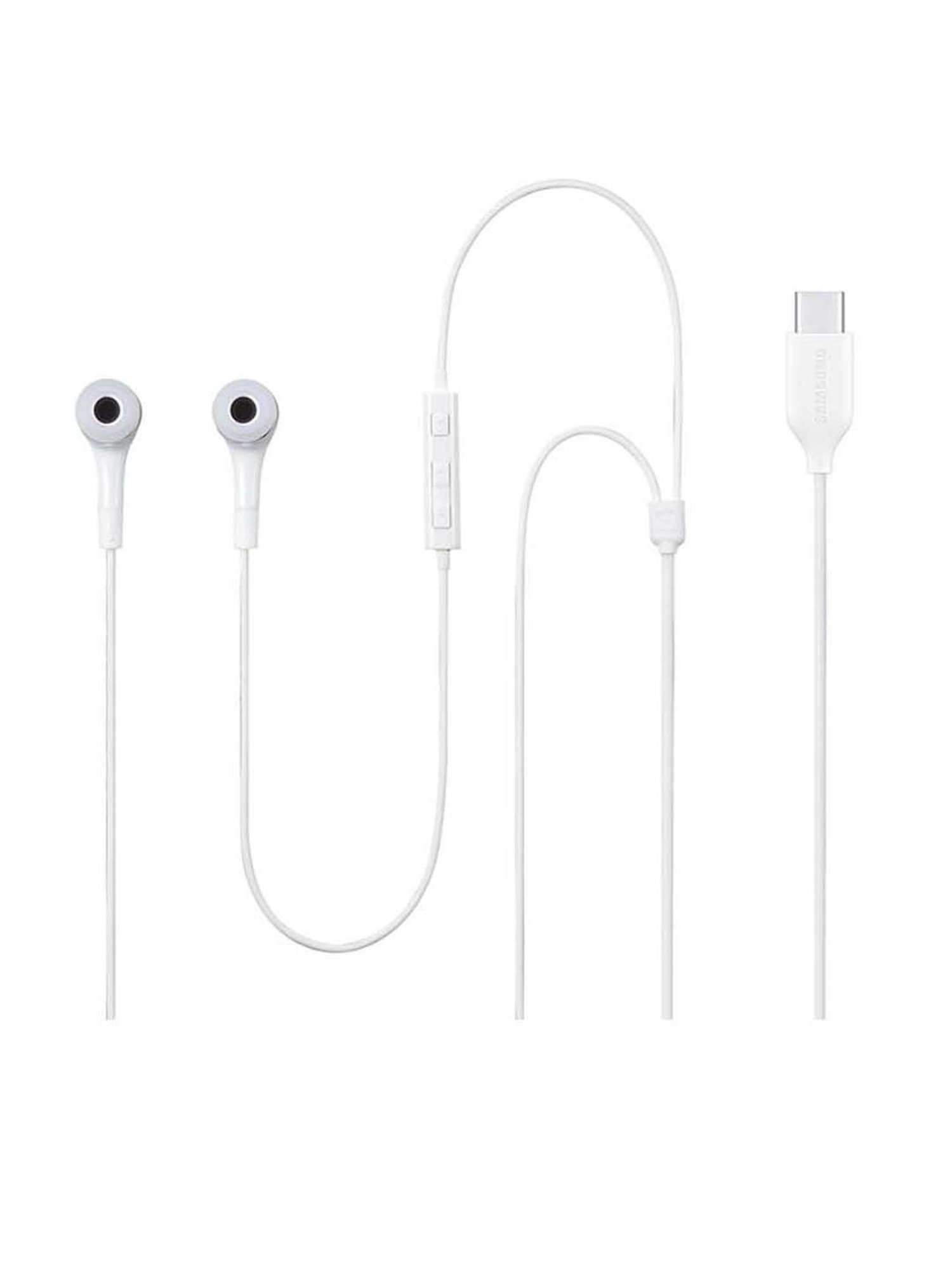 Samsung Type C Handsfree Wired Earphone (White)