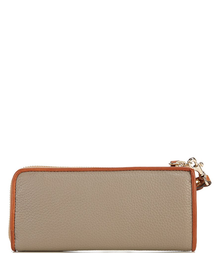 Dooney & Bourke Pebble Collection Zip Clutch Wristlet