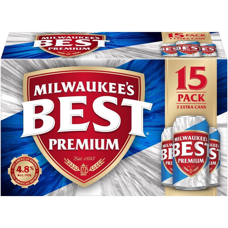 Milwaukee's Best Premium Beer - 15pk/12 fl oz Cans