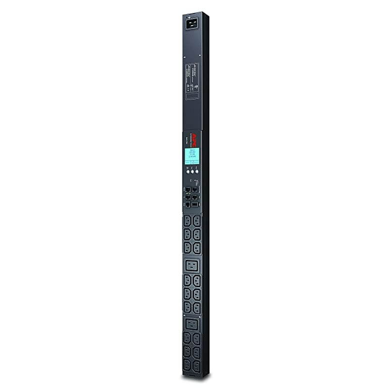 Rack Mount PDU, Metered 100V-240V/30A, (42) Outlets, 0U Vertical Rackmount (AP8858)