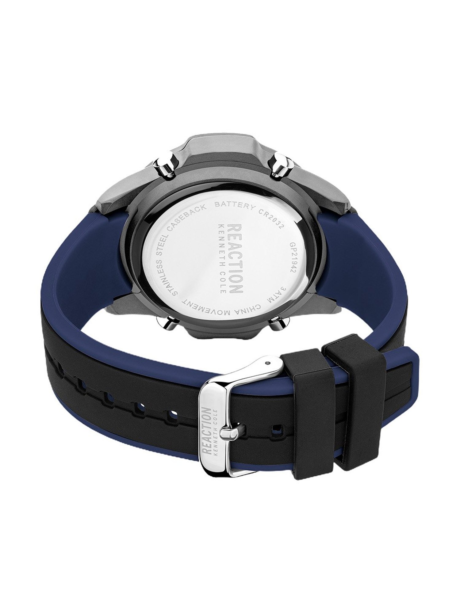 Reaction Kenneth Cole KRWGP2194202 Pete Chronograph Watch for Men