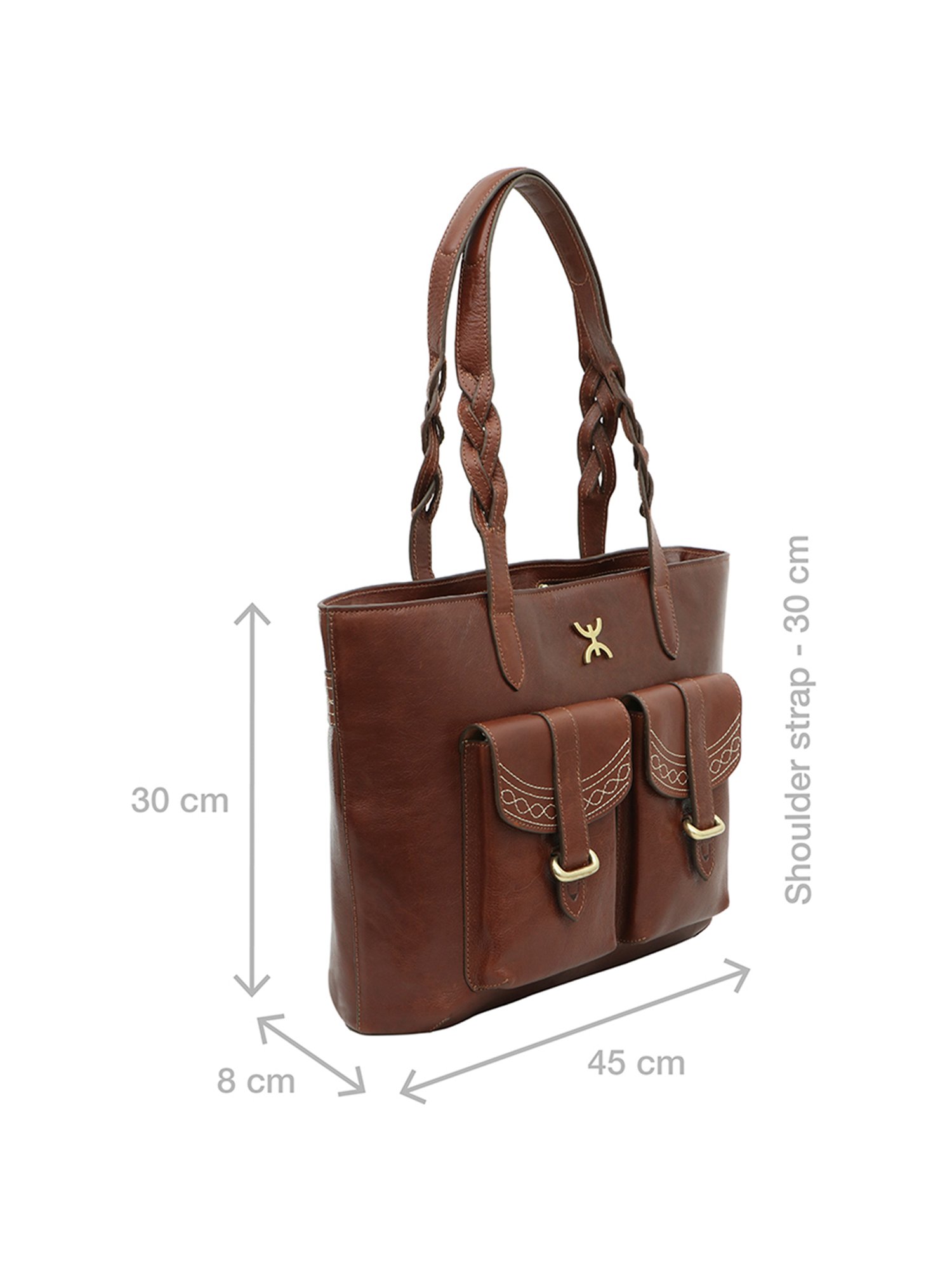 Hidesign SAHARA Tan Solid Large Tote Handbag