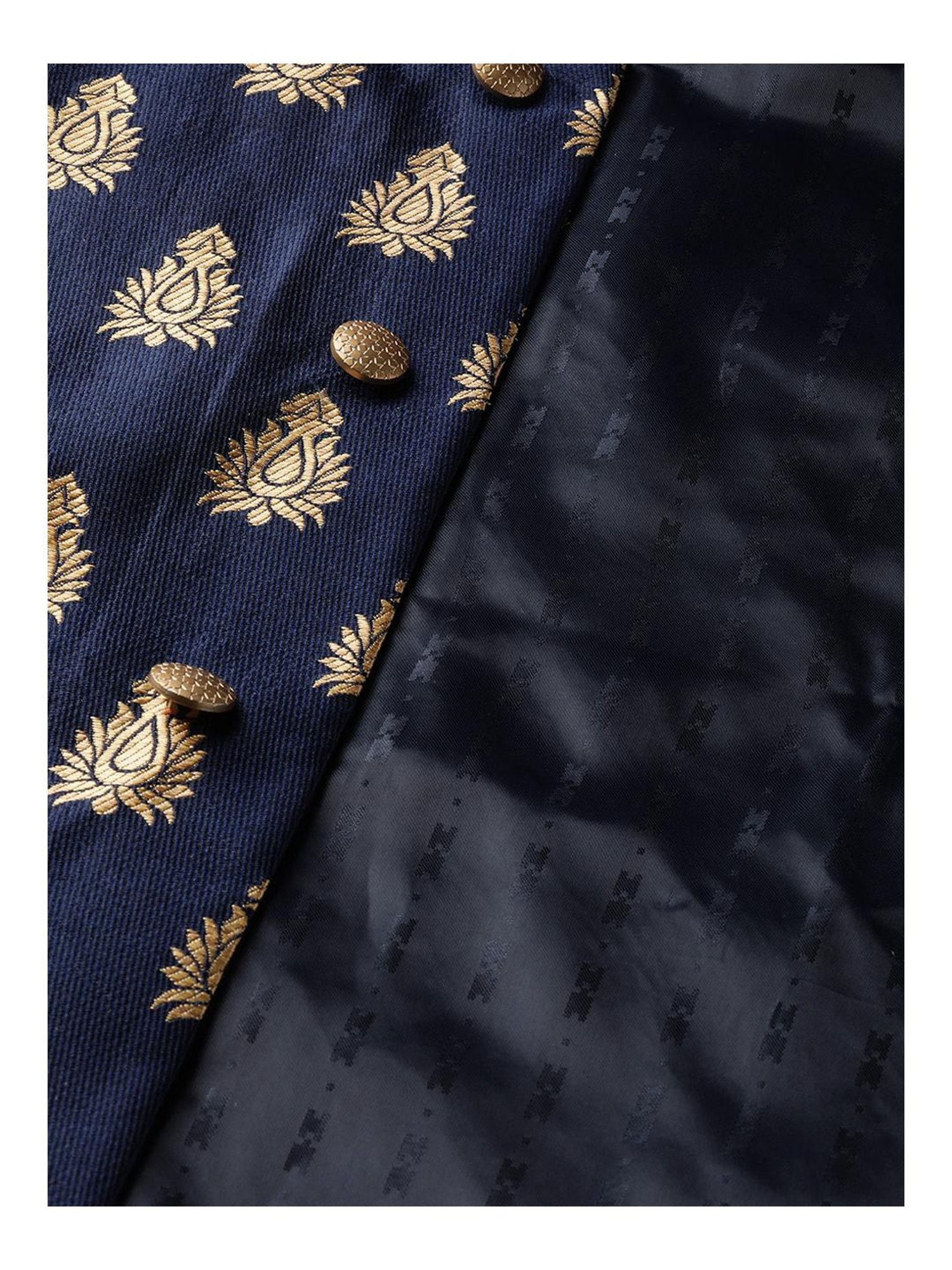 Sojanya Pink & Navy Printed Suit