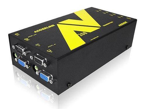 Adder ALAV208T-US 8 way Full HD VGA digital signage extender (Transmitter) with RS232/Audio