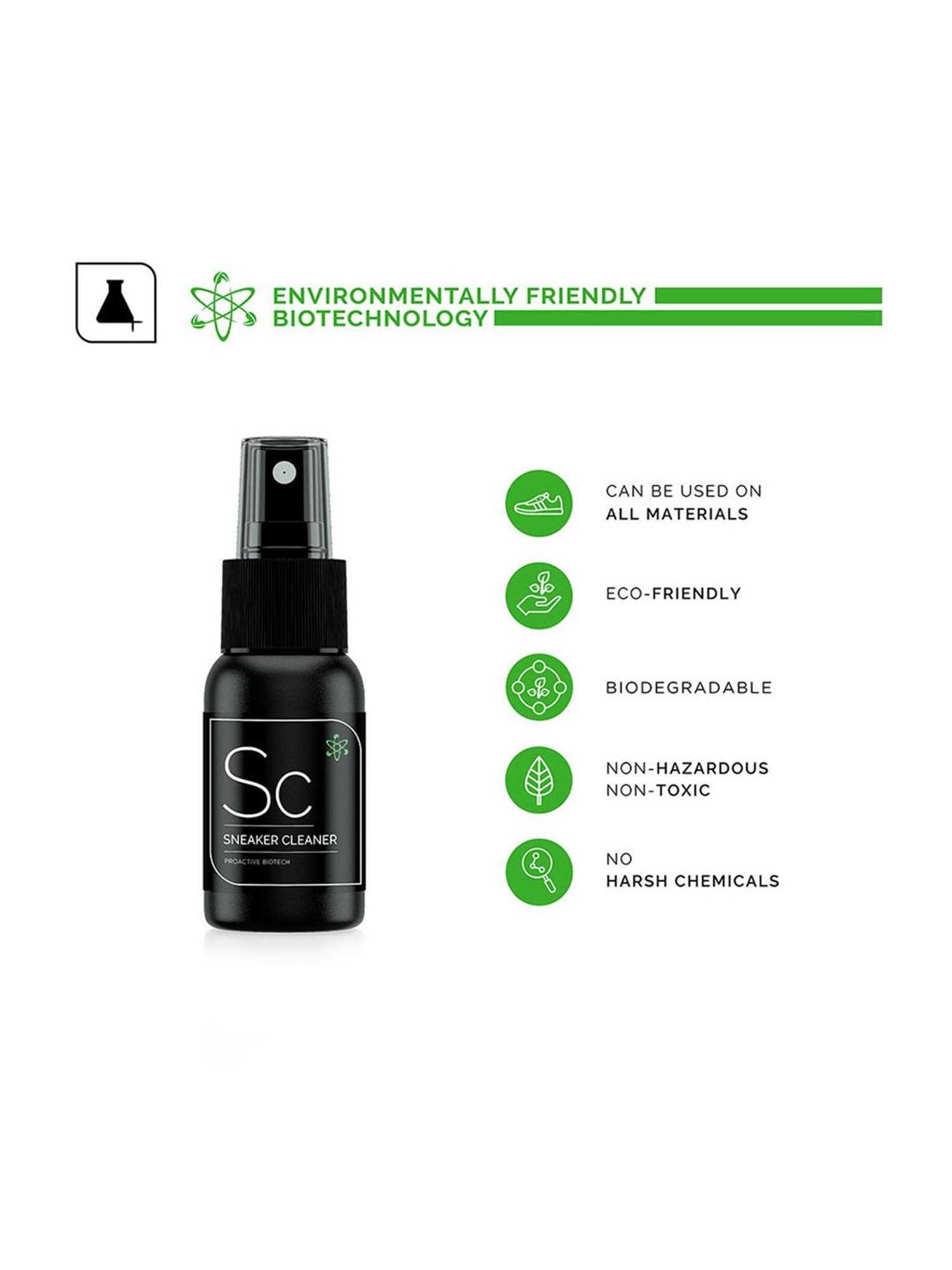Sneaker Lab Environmentally Friendly Sneaker Cleaner Spray 50ml