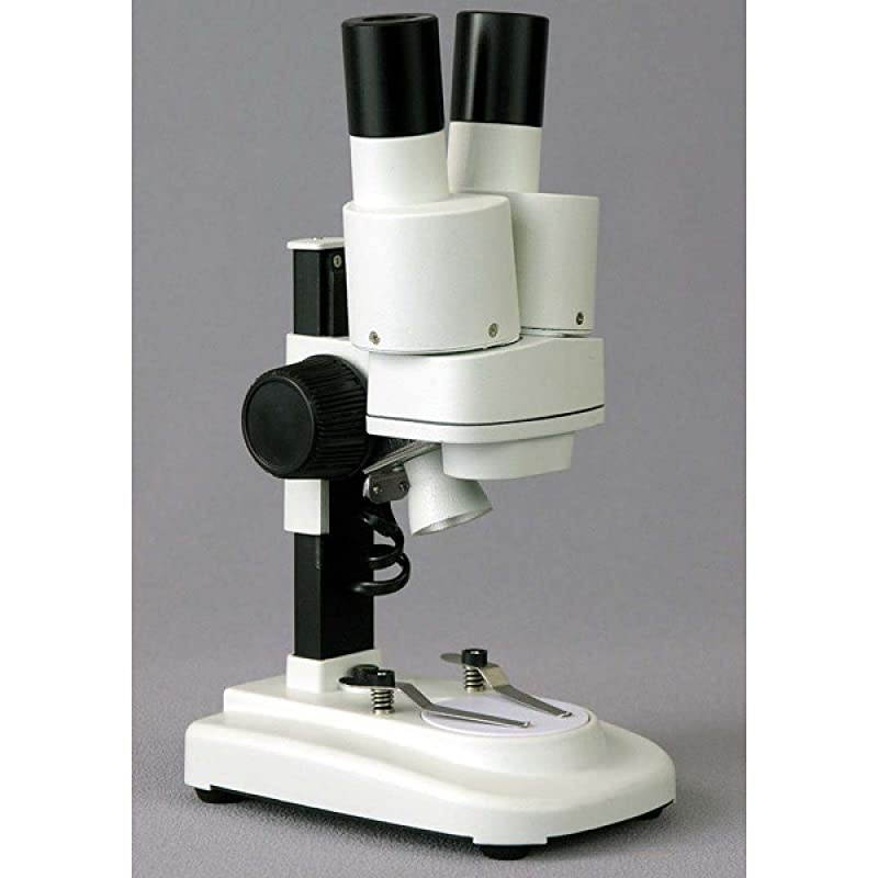 Kids SE100YLED Kids Student Home School Portable LED Stereo Microscope 20X amp 30X