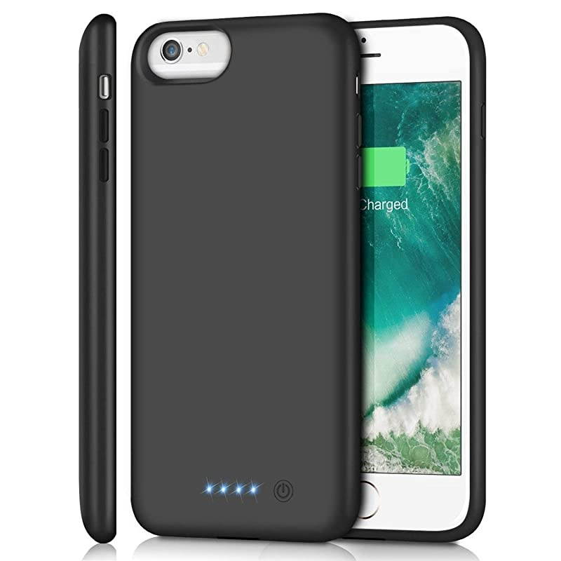 Case for iPhone 6s Plus/6 Plus/7 Plus/8 Plus 8500mAh, Rechargeable Charging Case for iPhone 6Plus Extended Pack Charger Apple 6s Plus Portable Power Bank Cover for 7Plus 8Plus (5.5&rdquo;)
