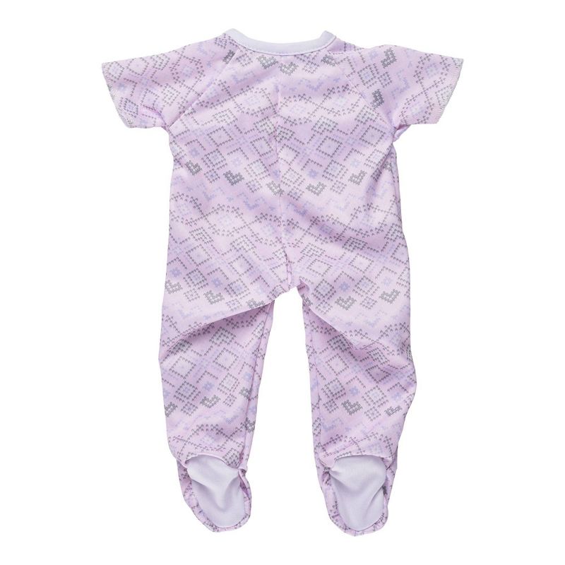 Perfectly Cute Baby Doll Outfit - Purple One-Piece with Vest