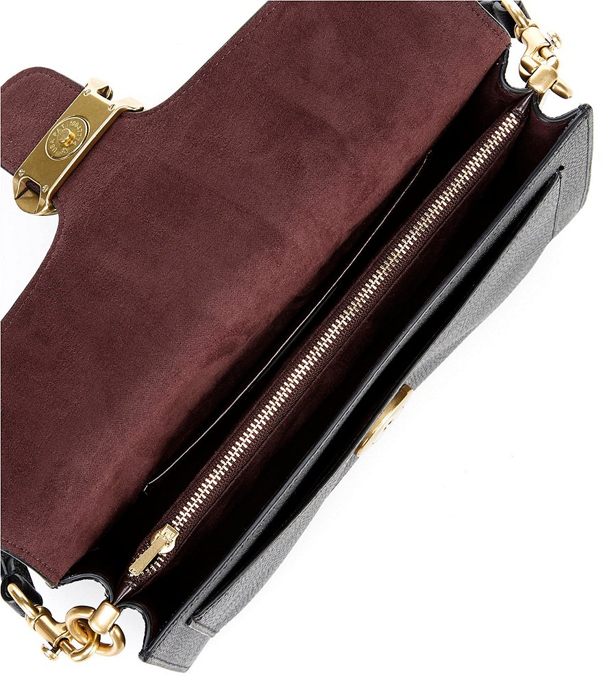 COACH Tabby Pebble Leather Shoulder Bag