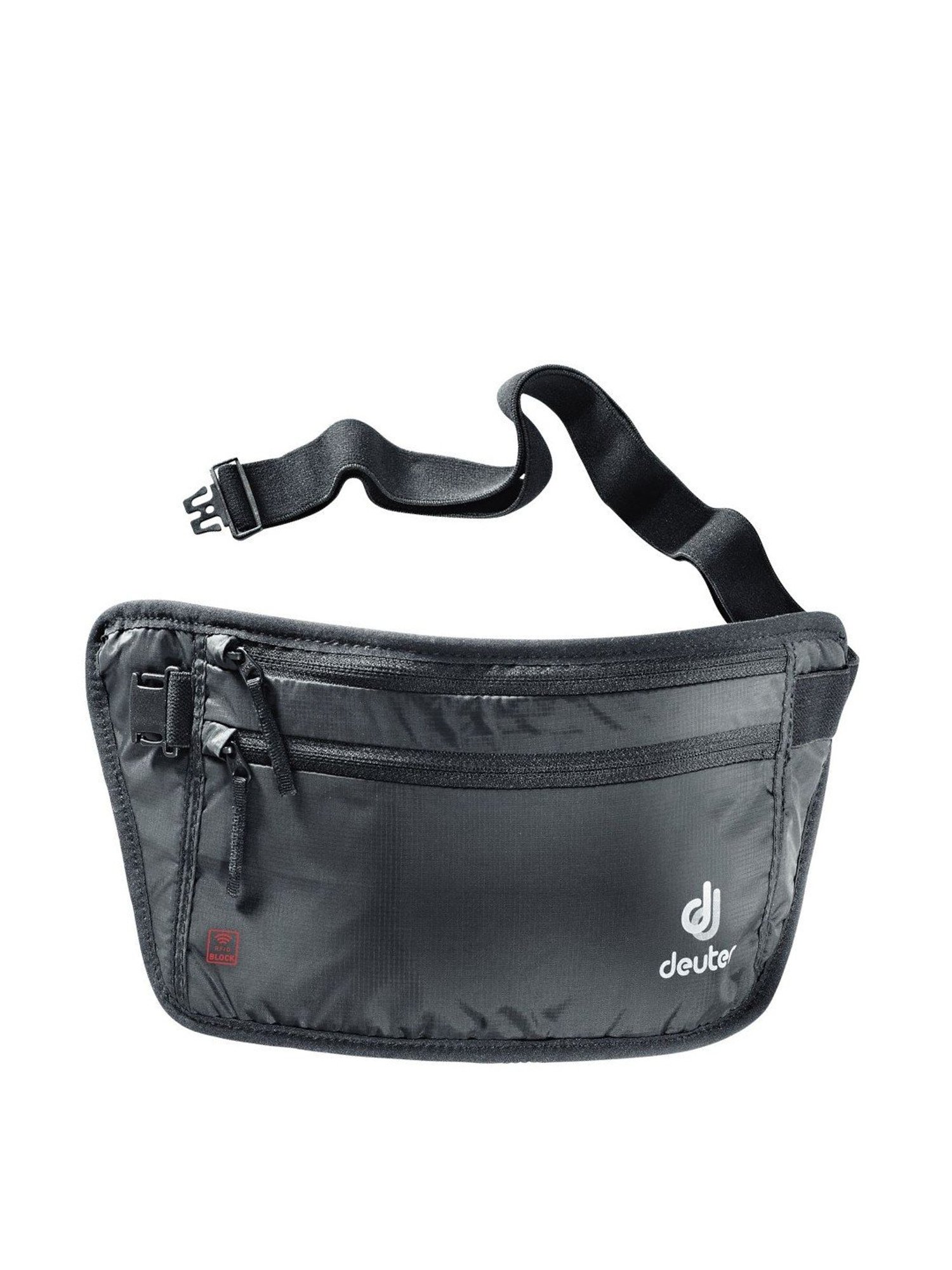 Deuter Black Solid Small Waist Pouch