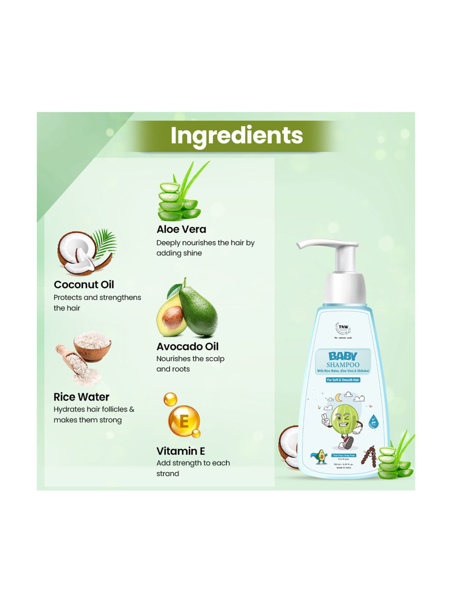 TNW - The Natural Wash Nourishing Baby Shampoo - 150 ml