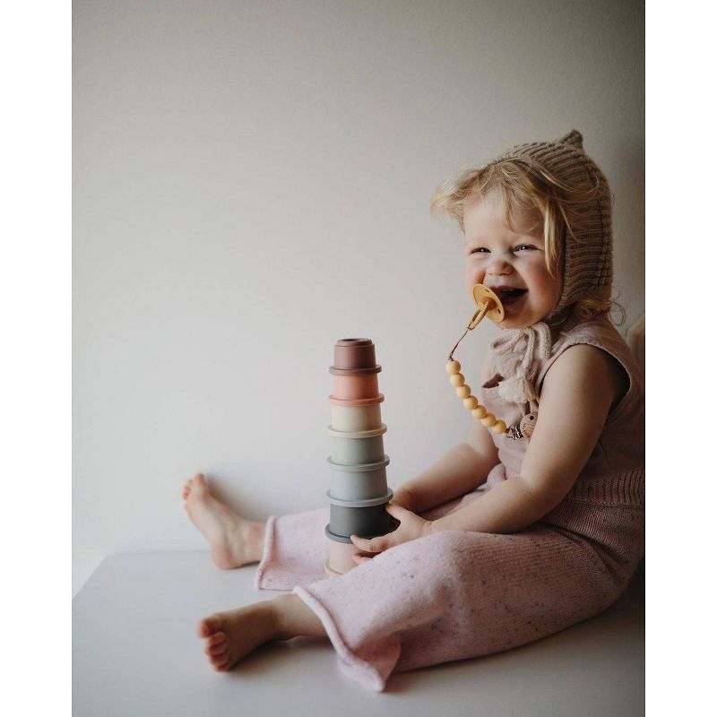 Mushie Stacking Cups