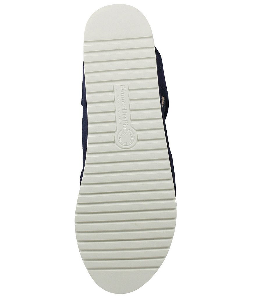 L'Amour Des Pieds Amichai Stretch Flatform Sandals