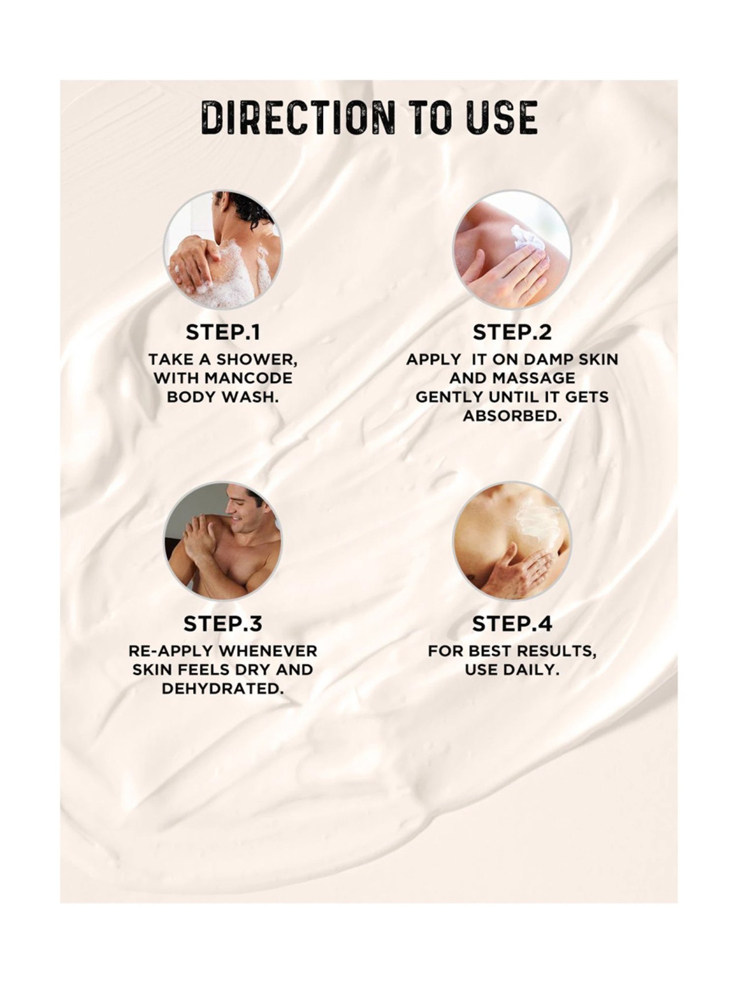 Mancode Shea Butter Body Yogurt - 100 gm