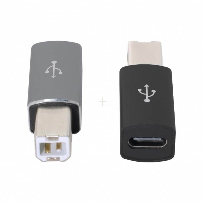 Cablecc 2pcs USB-C Type C to Midi Adapter Converter Lectronic Musical Instrument for Midi Keyboard Phone Tablet