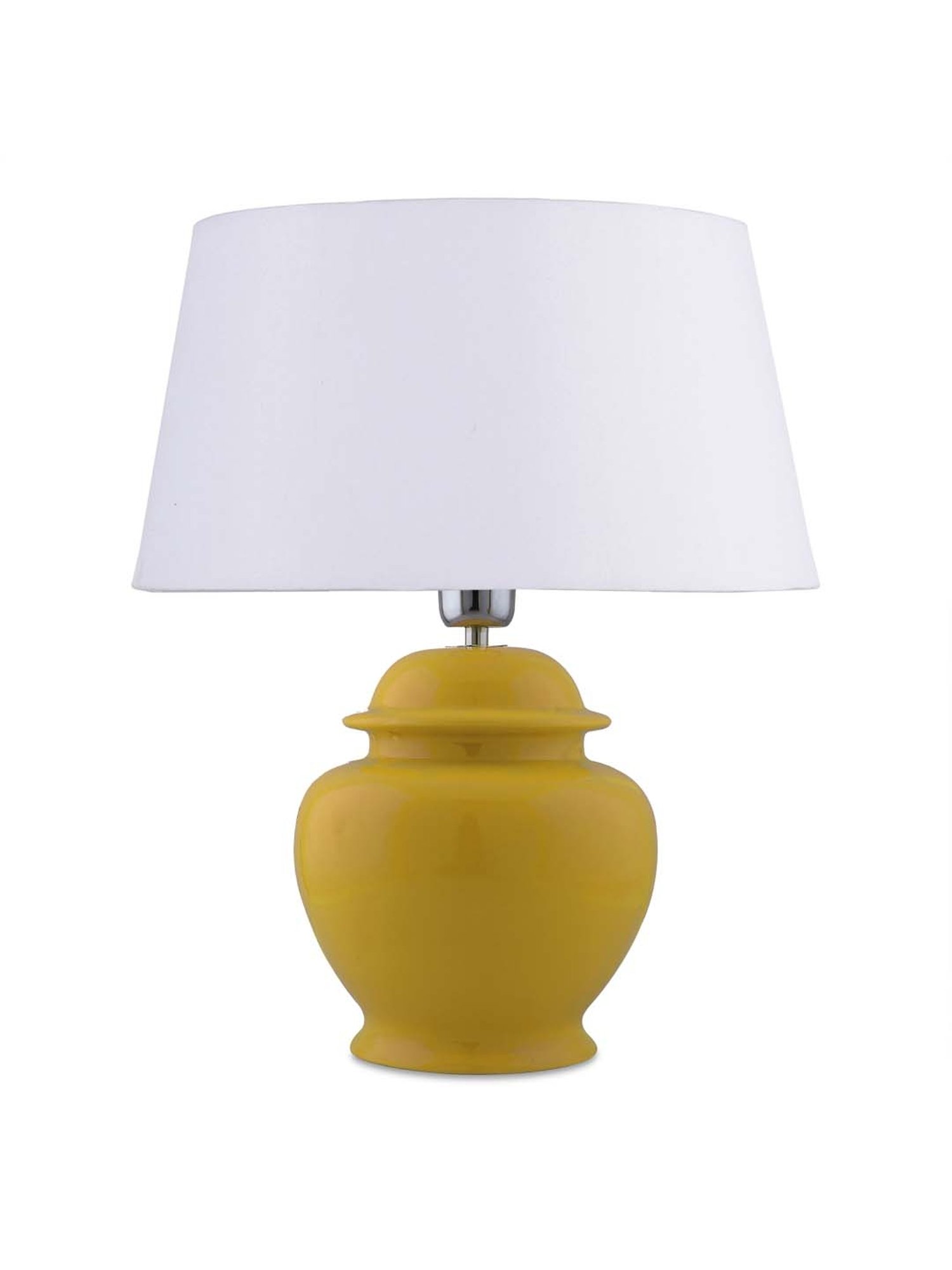 Possini Euro Design Modern Buffet Table Lamp Brushed Steel Tall Gourd White Drum Shade for Dining Room Bedroom Bedside