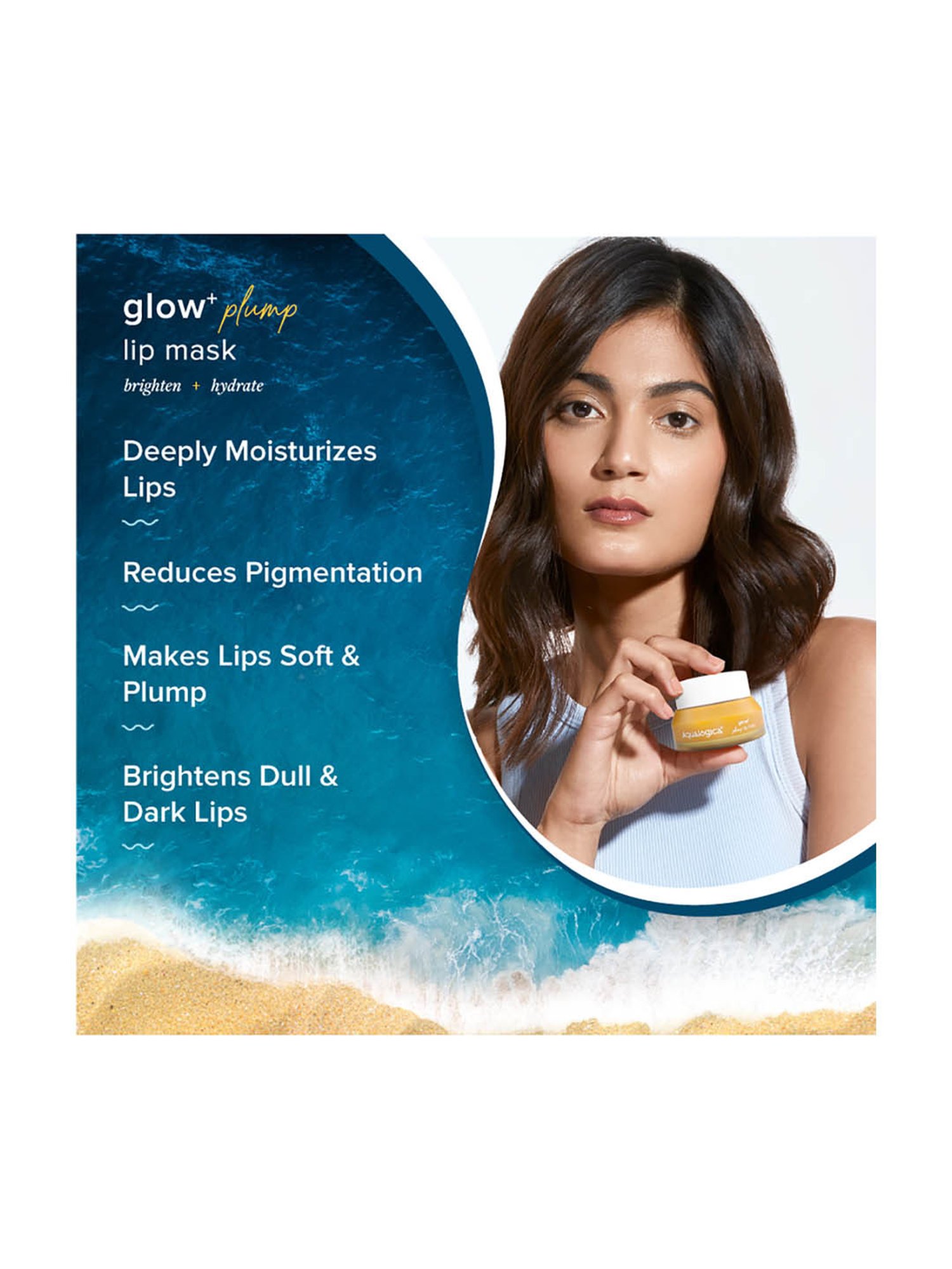 Glowiest Sweet Dreams Green Grape Lip Mask - 20 gm