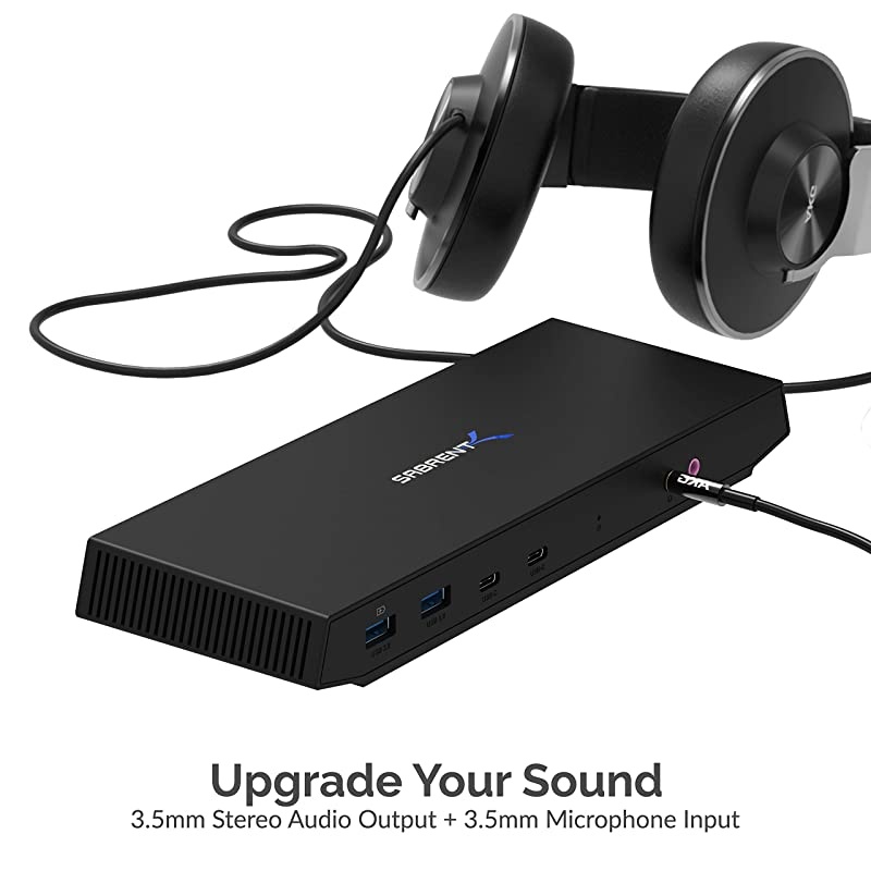 USB Type-C Dual 4K Universal Docking Station with USB C Power Delivery (DS-WSPD)