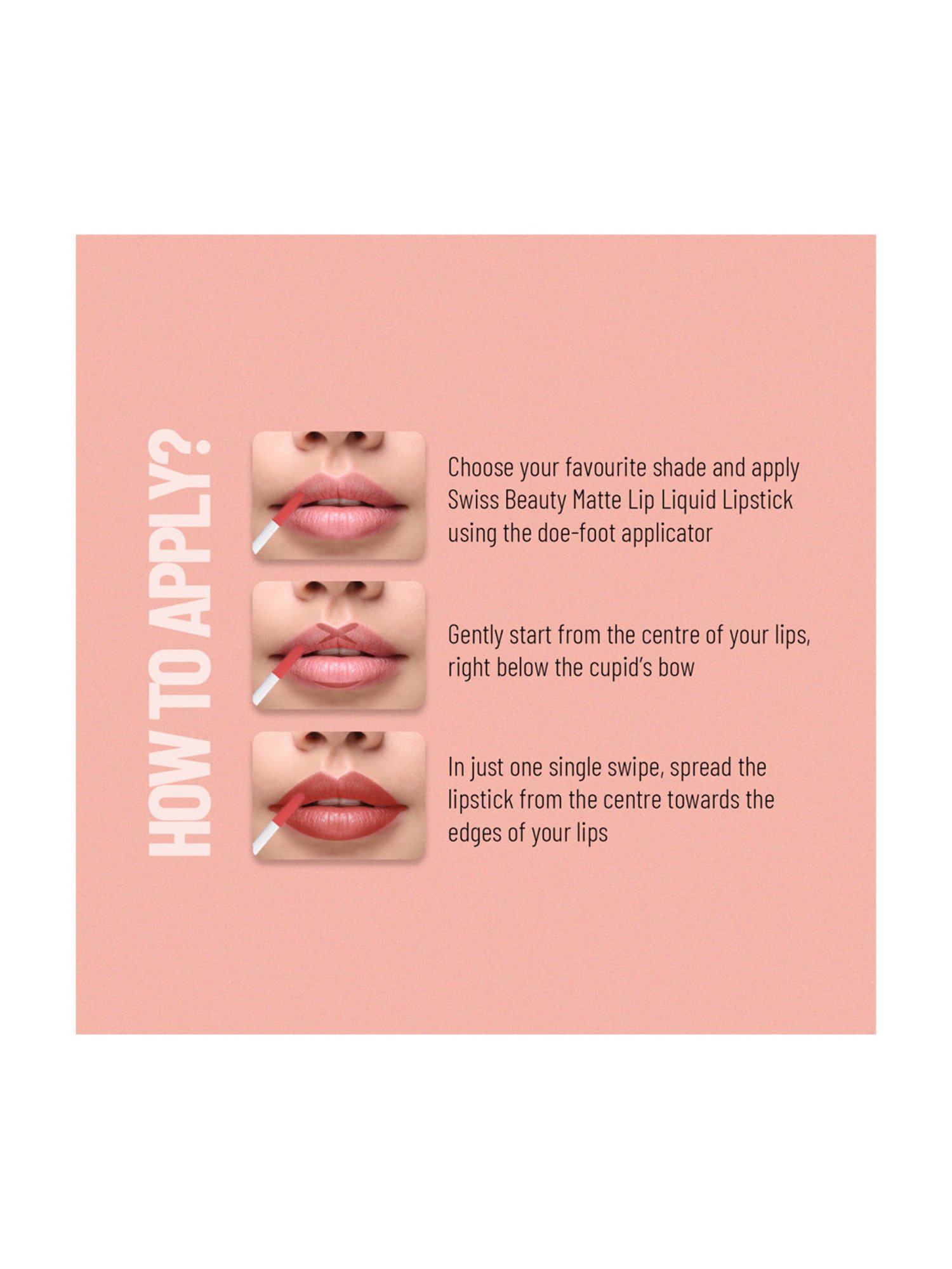 SWISS BEAUTY Ultra Smooth Matte Liquid Lipstick Runway - 6 ml