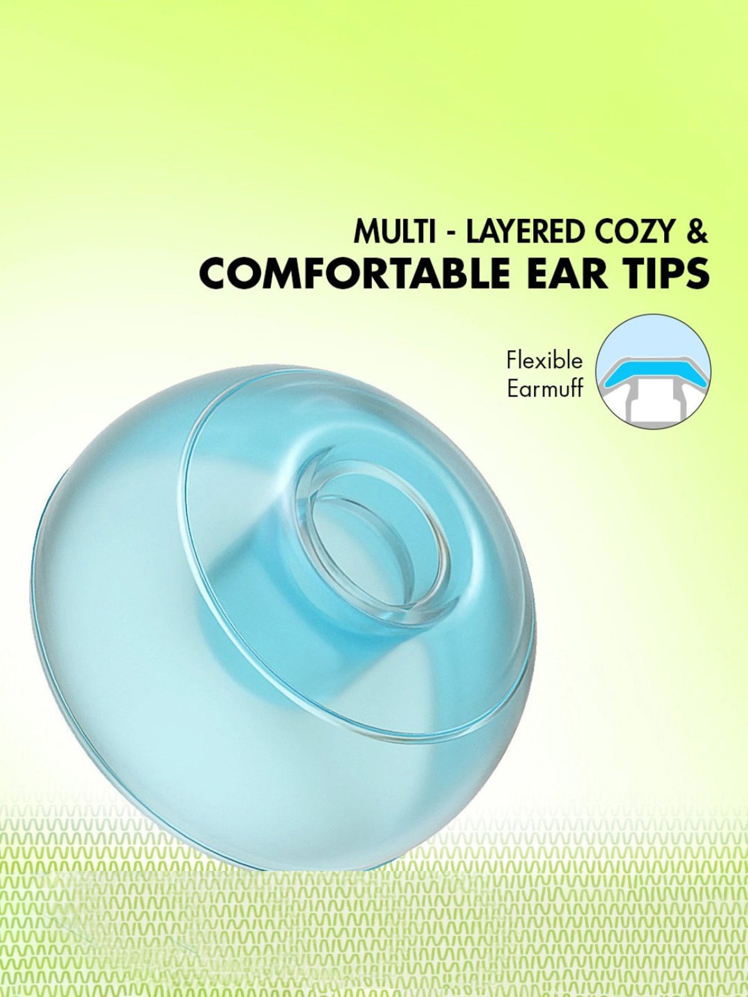 ACwO DwOTS 535 In Ear BT Earbuds with 35H Playtime & BasS BooM X Sound (Jade Black, True Wireless)