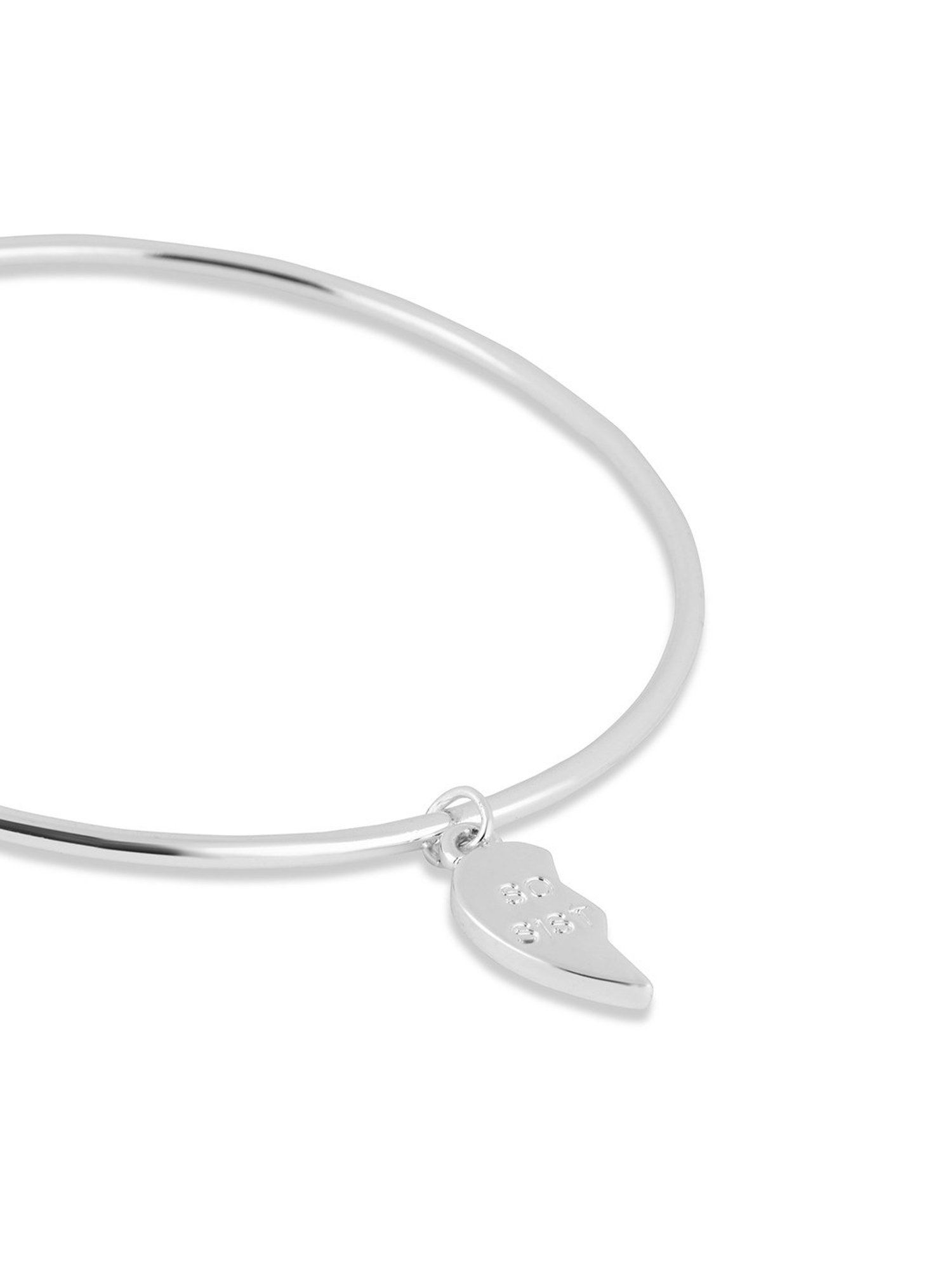 ToniQ Classic Gold-Plated Gardenia Leaf Bangles - Set of 2