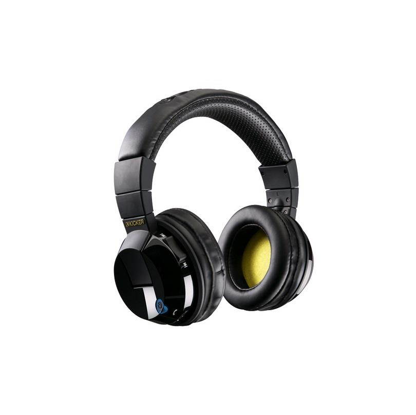 Kicker HP402BT Tabor Bluetooth Wireless Headphones (Black)