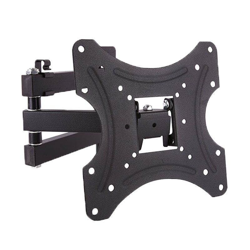 14-42inch Stand Rack Strong Bearing Iron Easy Install Wall Mount Support Hanging Adjustable Angle Universal Durable TV Bracket