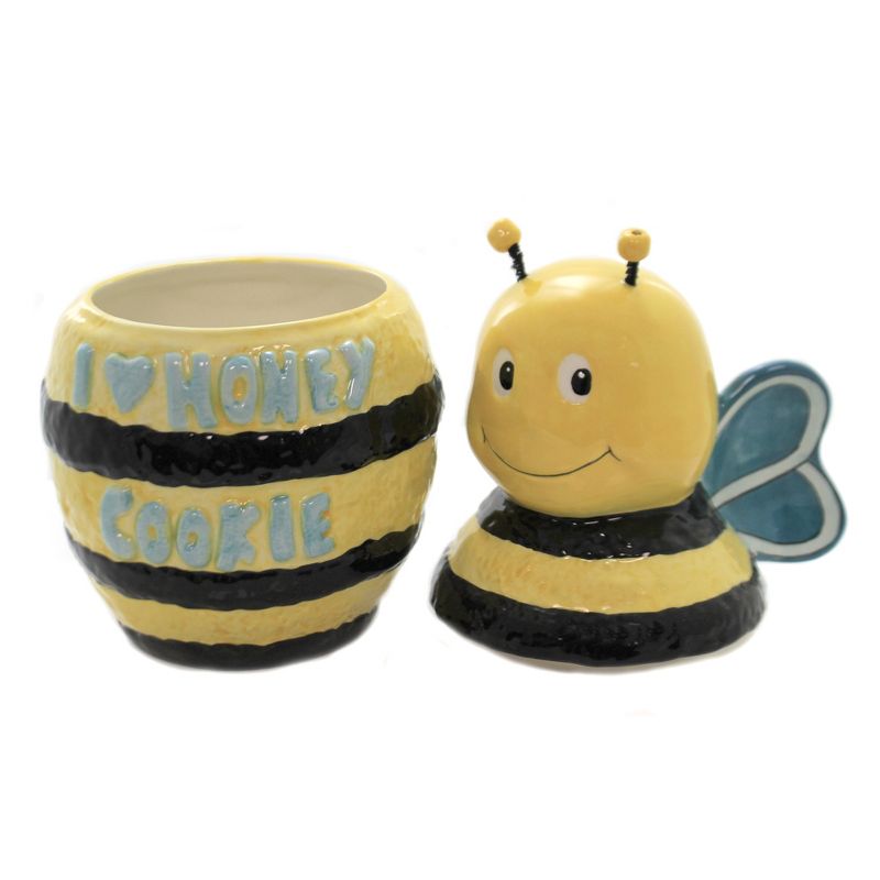 Tabletop 10.5" Bee Cookie Jar Love Honey Treats Cosmos Gifts Corp.  -  Food Storage Containers