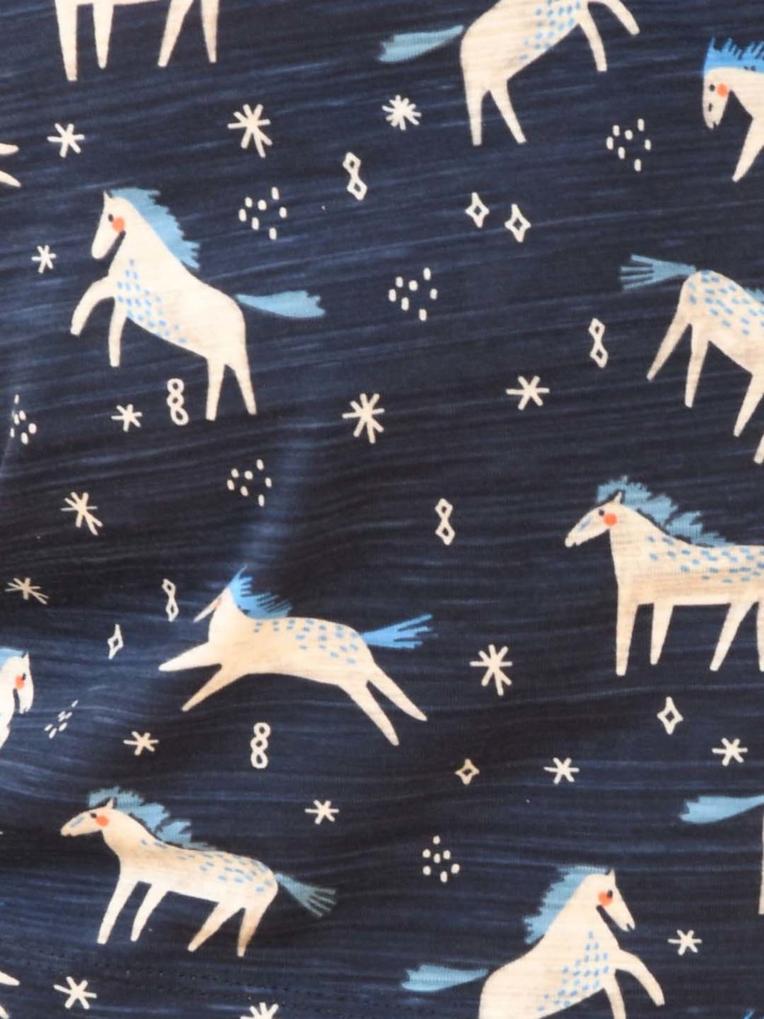 Anthrilo Kids Blue Cotton Printed Full Sleeves T-Shirt & Trouser