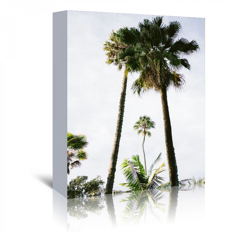 Americanflat For The Love Of Palmtrees by Raisa Zwart Wall Art Canvas - 11" x 14"