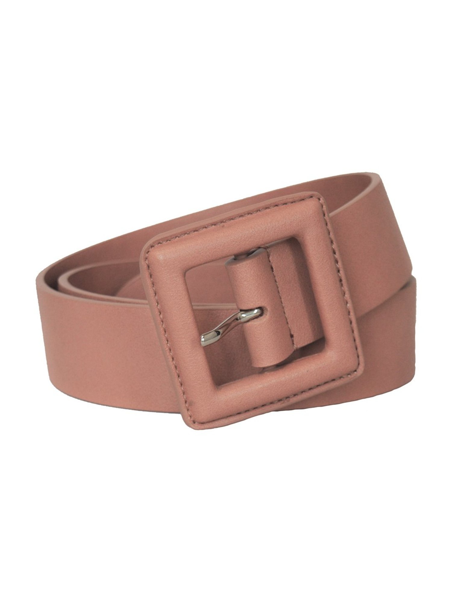 BELWABA Blush Pink Casual Belt for Women