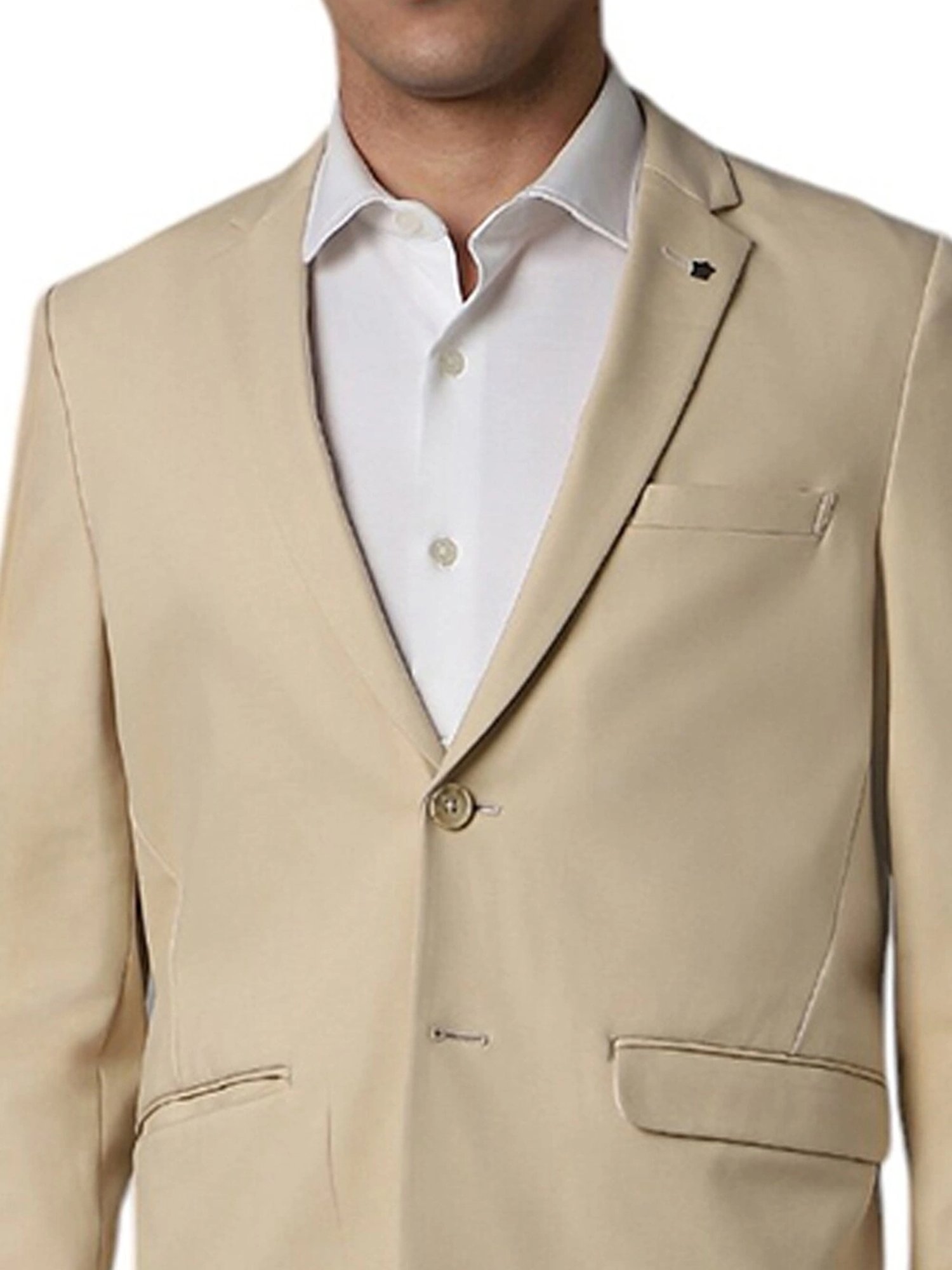 Parx Black Regular Fit Two Piece Suit