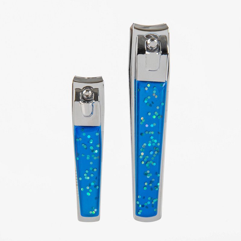 Trim Azure Sparkle Duo Nail Clippers