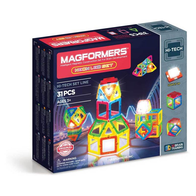Magformers Neon LED Set - 31pc