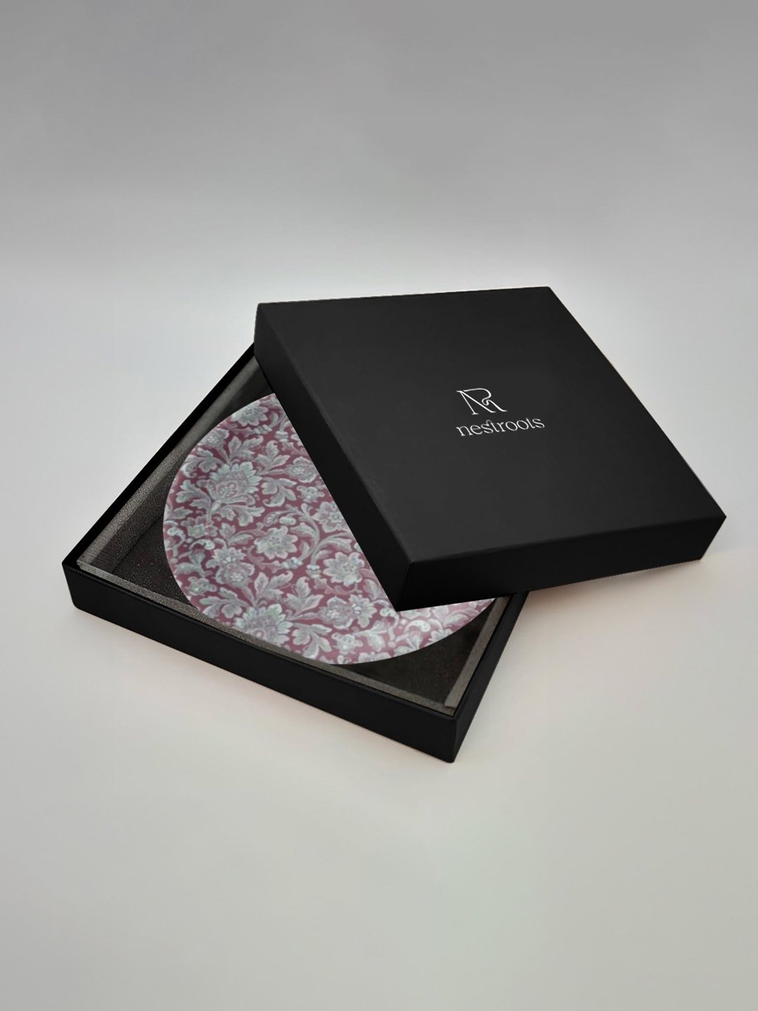 Nestroots Ethnic Ditsy Multicolor Porcelain Wall Plate