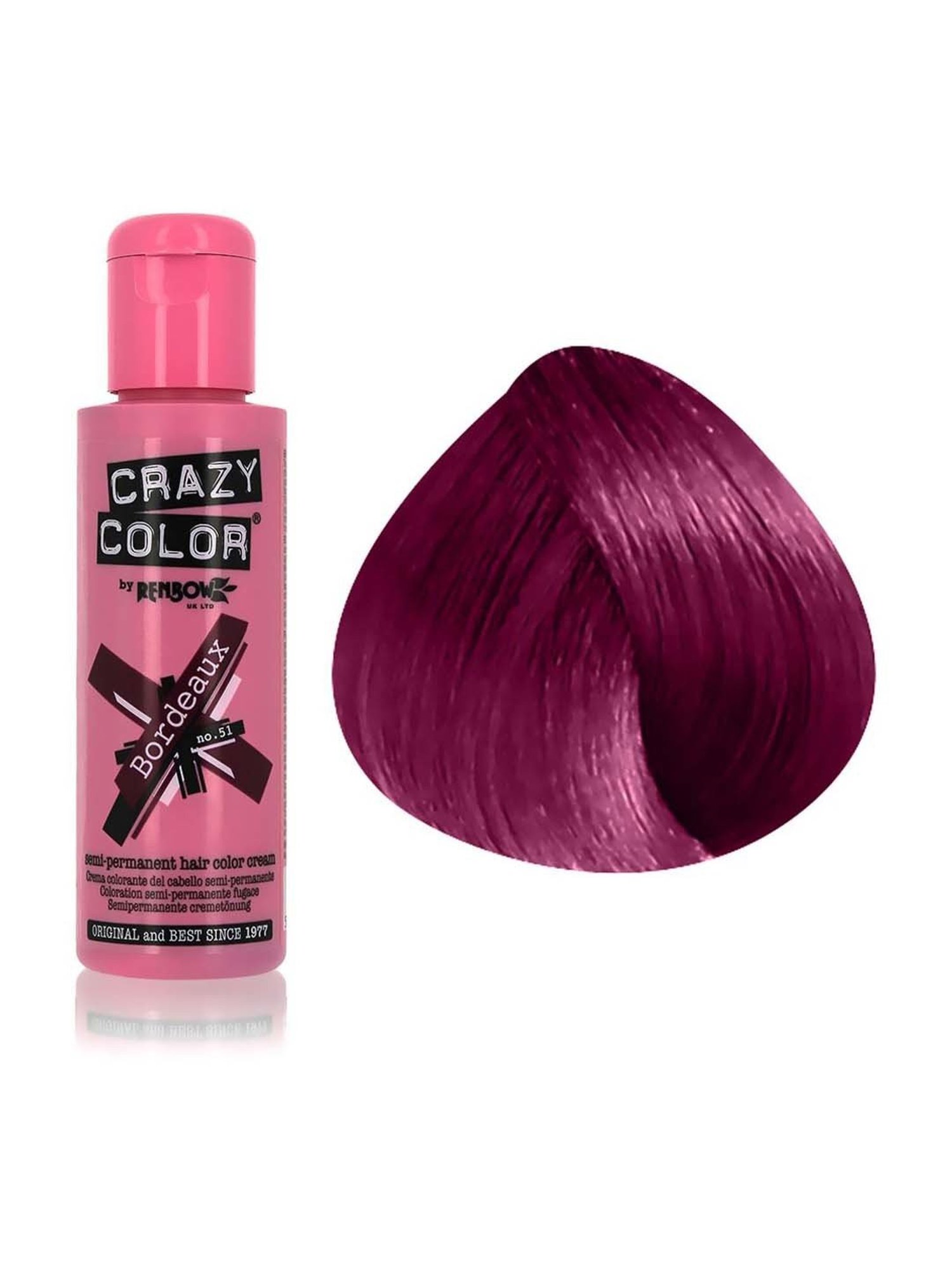 Crazy Color Bordeaux-51 - 100 ml