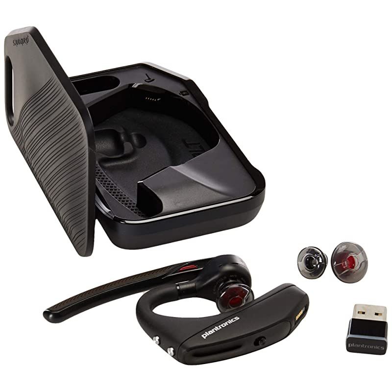 VOYAGER-5200-UC (206110-01) Advanced NC Bluetooth Headsets System Bundle with  Small Eartips for Voyager Pro - 3 Pack