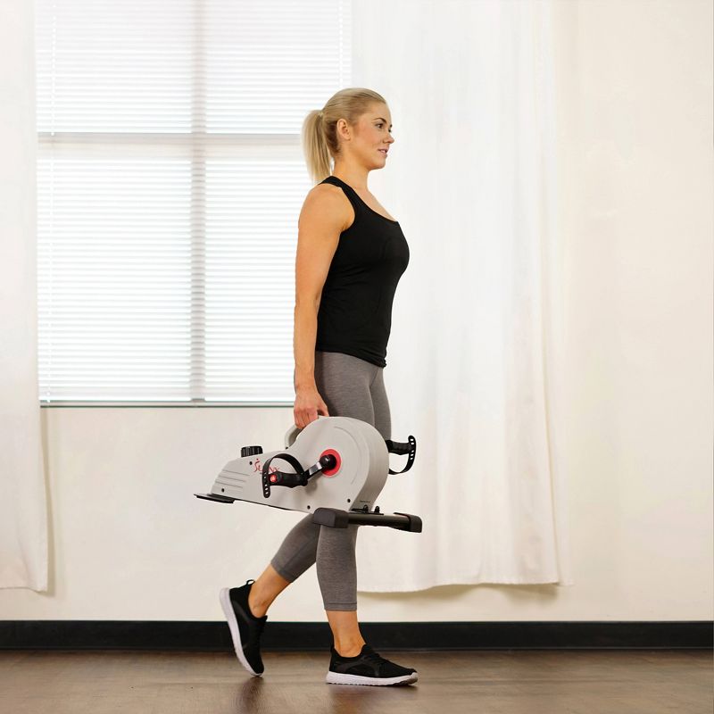 Sunny Health & Fitness Magnetic Under Desk Exercise Bike