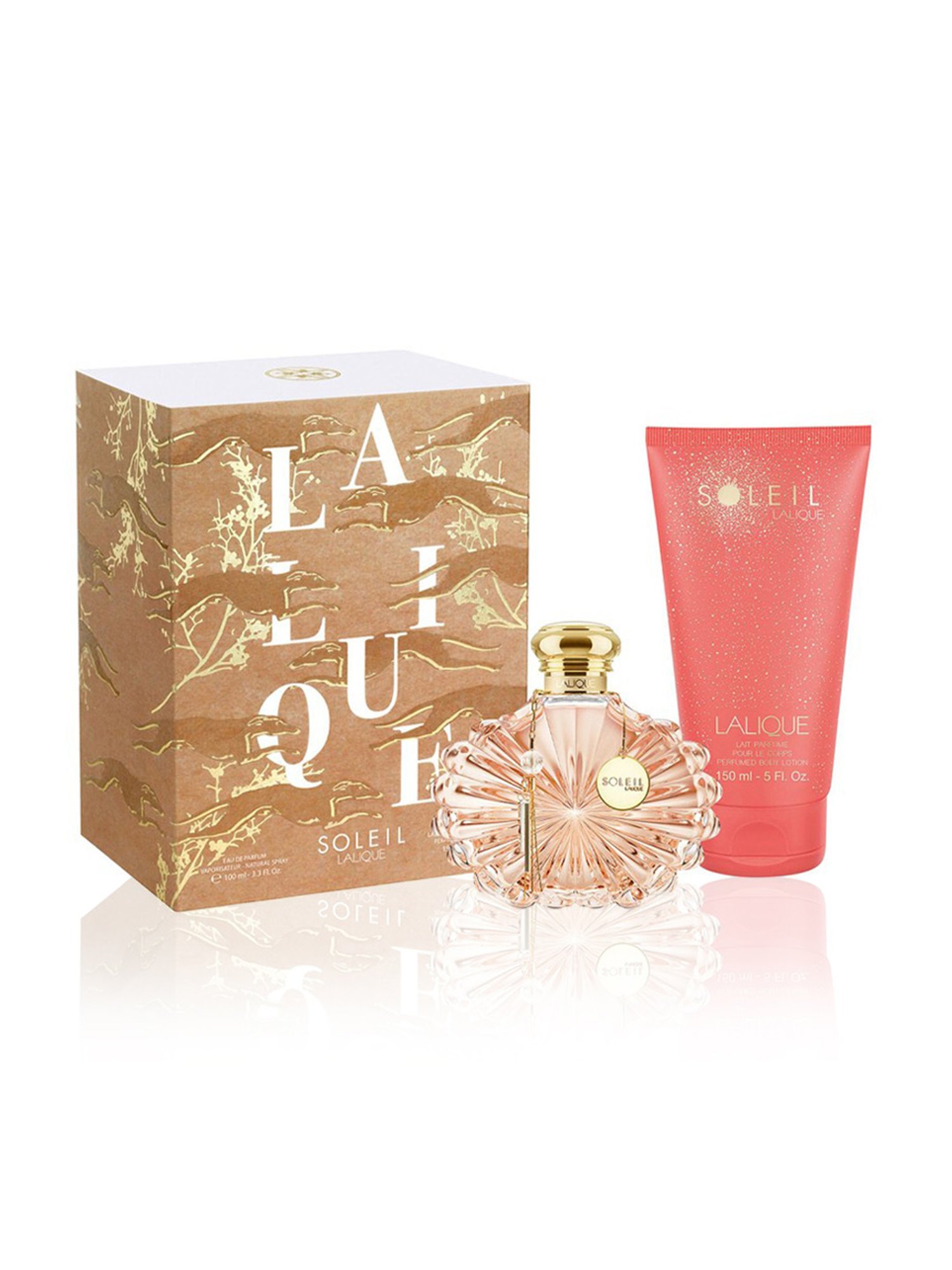 Lalique Soleil Eau de Parfum and Body Lotion Combo