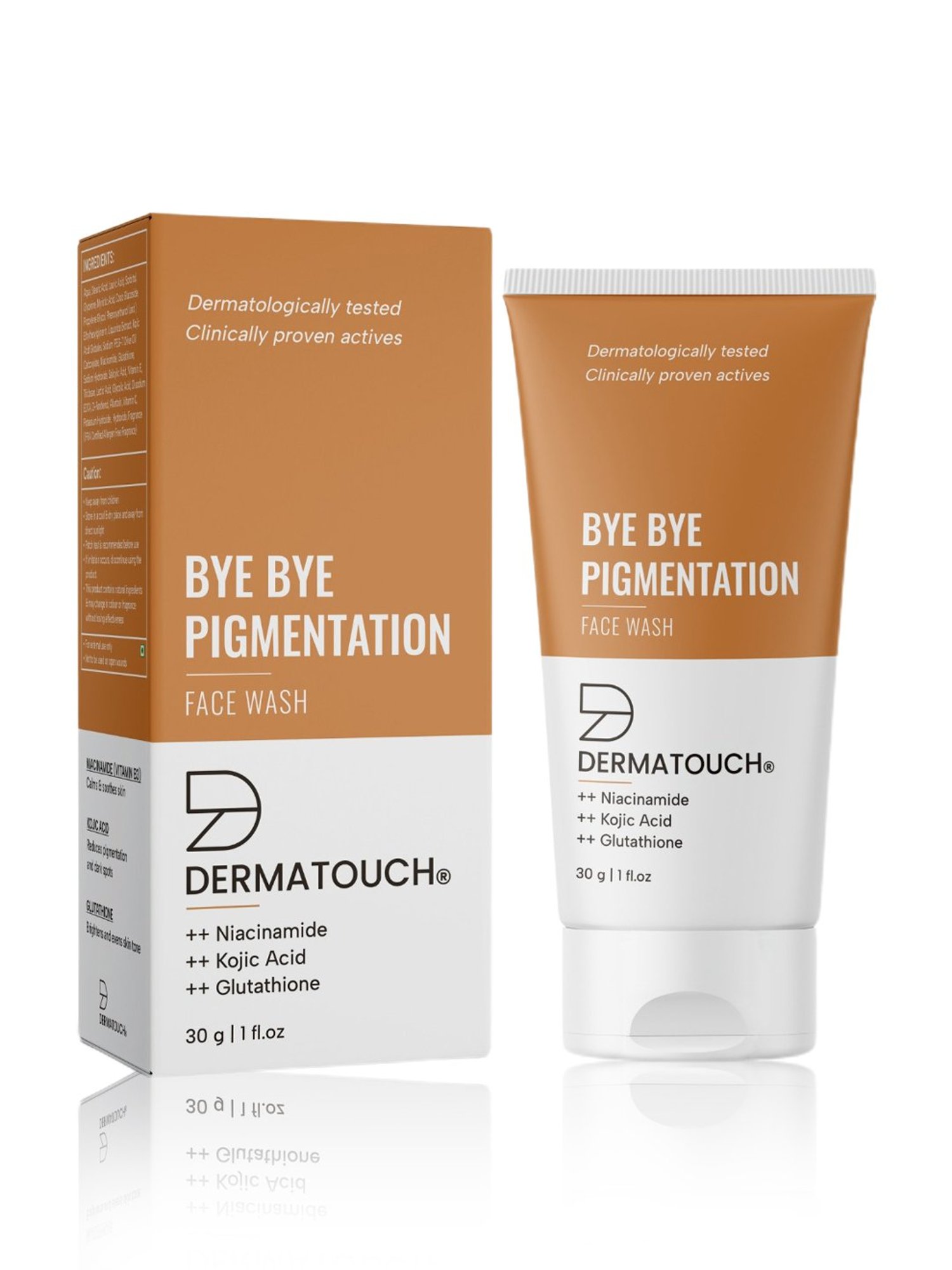 DERMATOUCH Bye Bye Pigmentation Face Wash - 30 gm