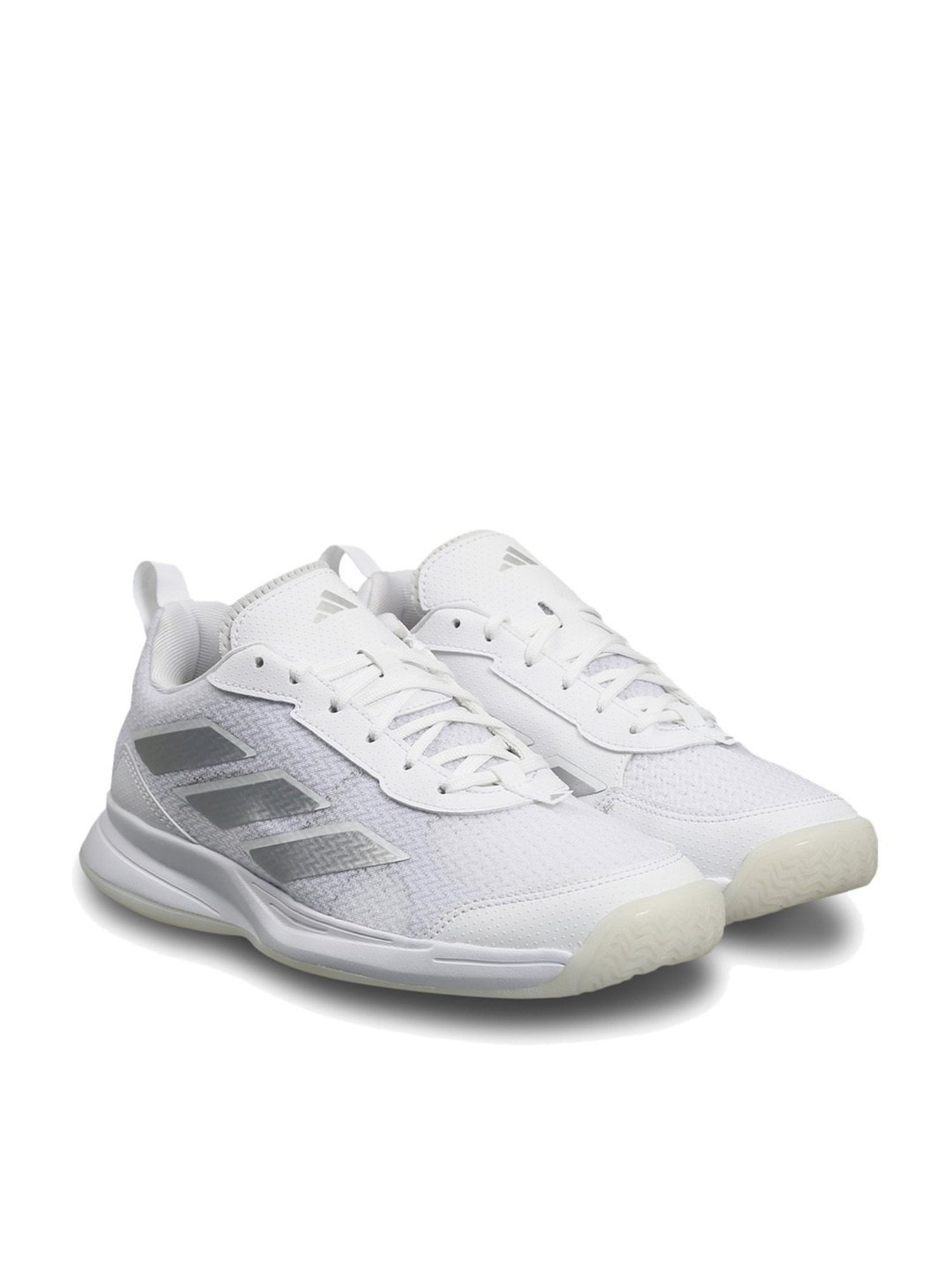 Adidas Women's AvaFlash White Tennis Shoes